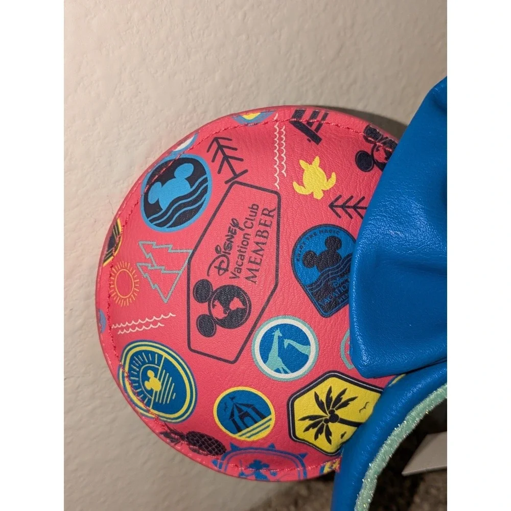 Disney Loungefly Ear Headband Disney World Member‎ Parks Exclusive NWT